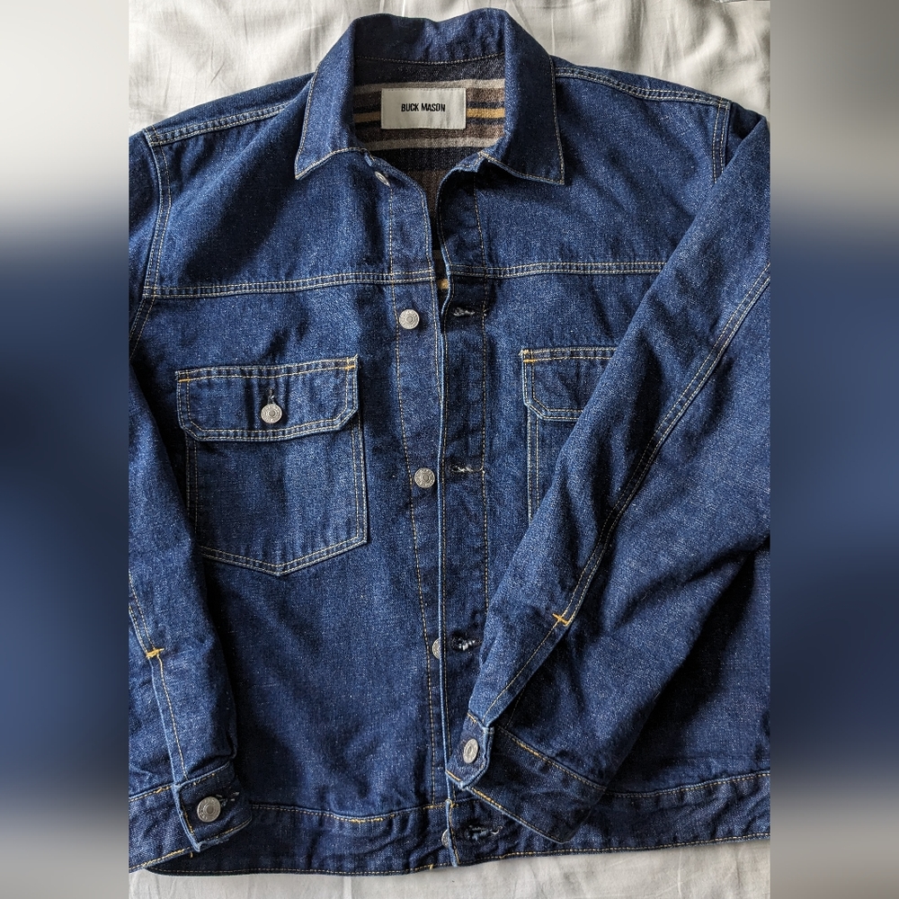 Buck Mason type 2 denim lined jacket